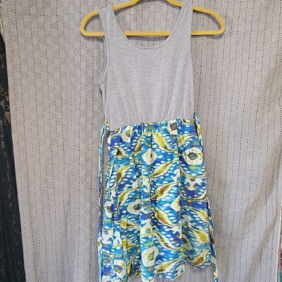 Mossimo Supply Co. Baby Doll Multicolored Dress With Pockets Size Small - Picture 4 of 10